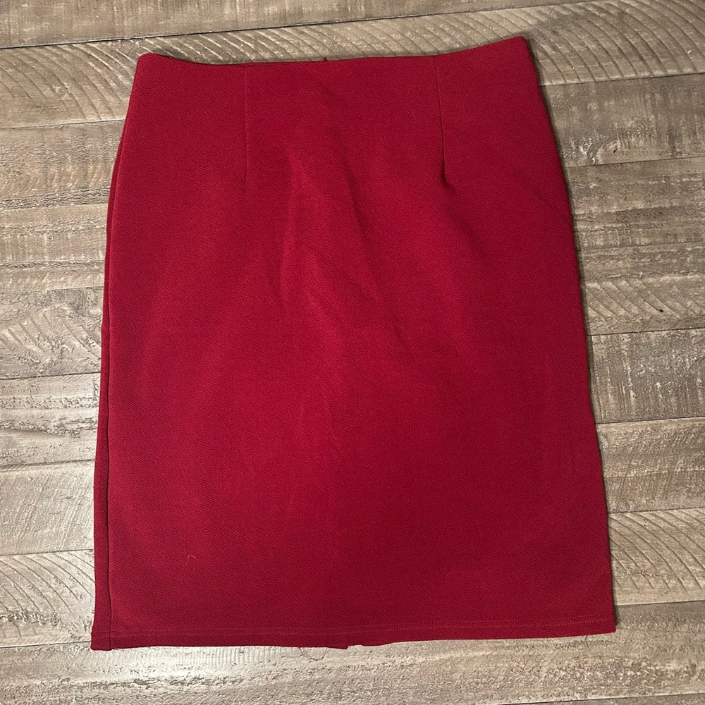 Elegant Red Skirt